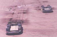 Military Hovercraft - the LCAC with the United States Navy